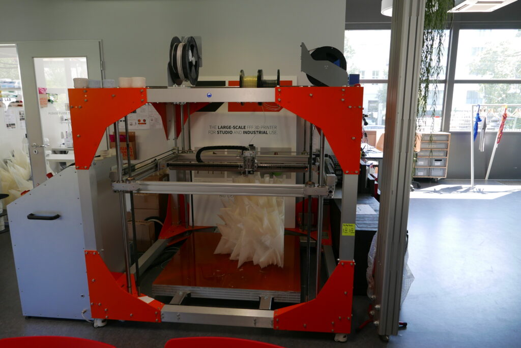 3D-printer som Morten Modin tidligere har arbejdet med.